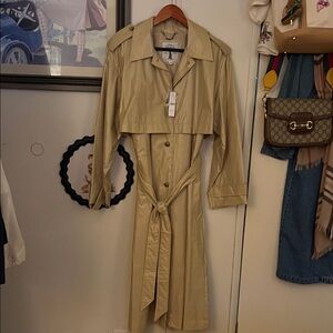 J. Crew Classic Beige Trench Coat